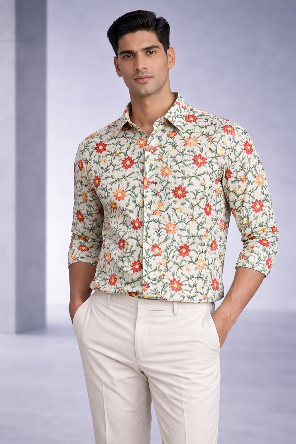 Ivory Garden Shirt