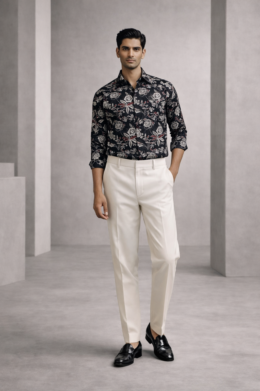 Midnight Courtyard Shirt