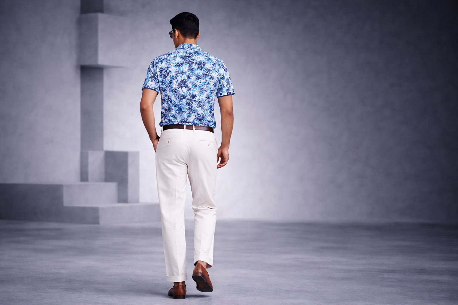 Indigo Bloom Shirt