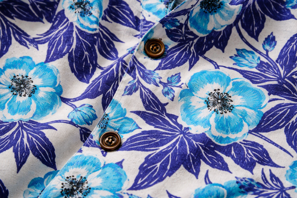 Indigo Bloom Shirt
