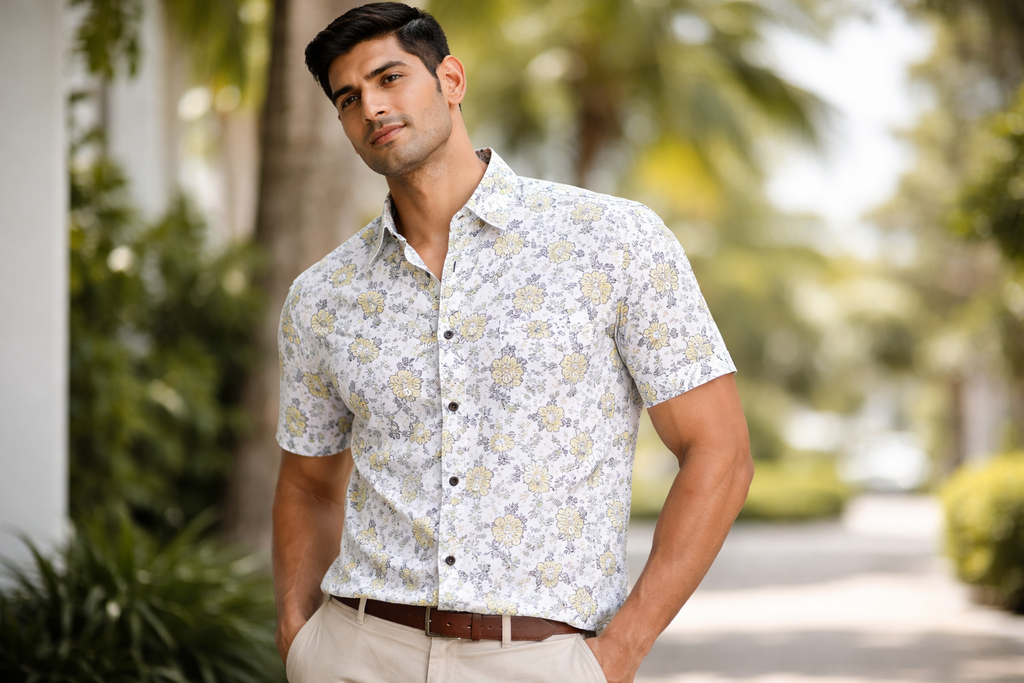 White Bloom Shirt
