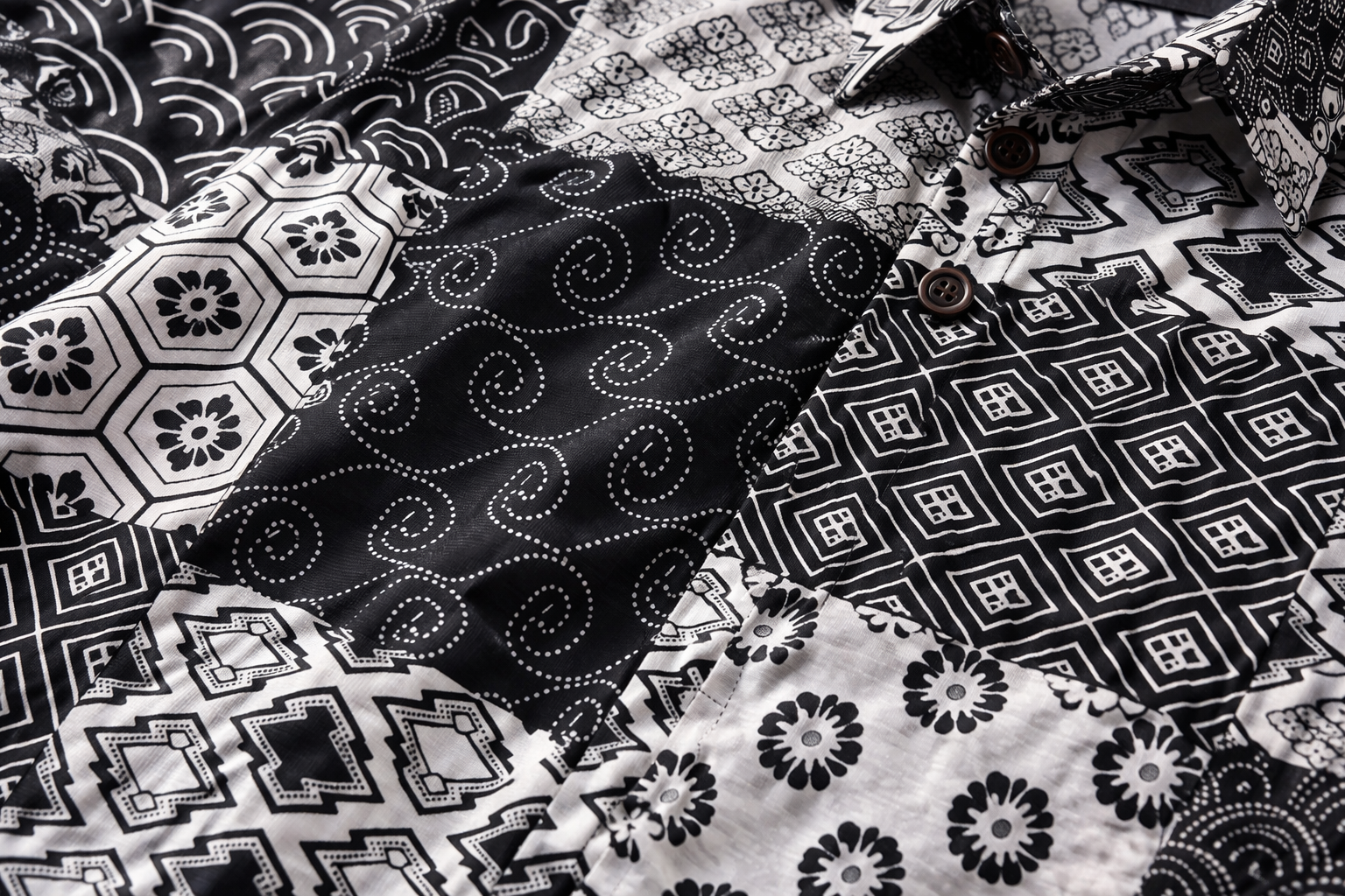 Ink Patchwork Shirt