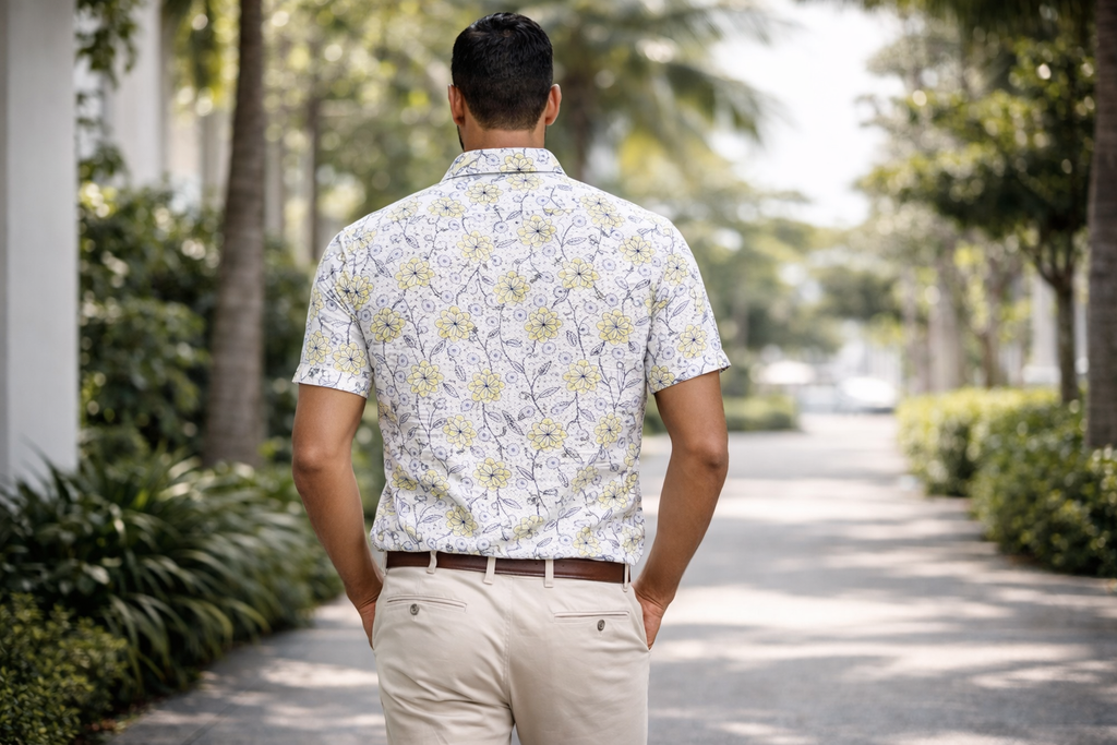 White Bloom Shirt