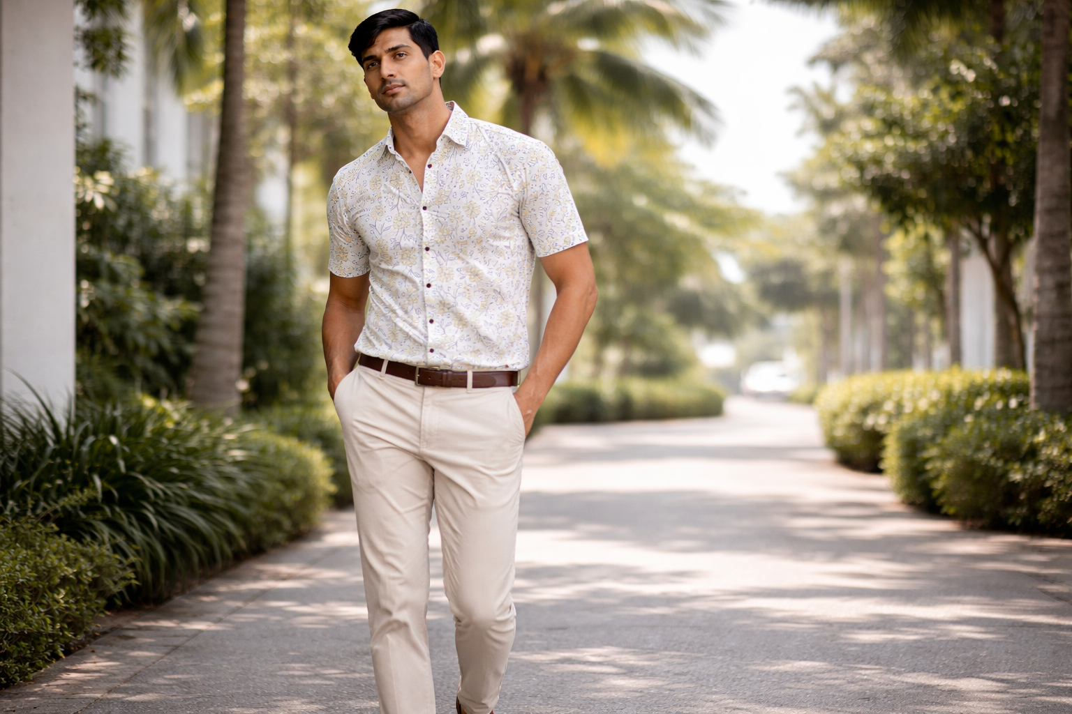 White Bloom Shirt