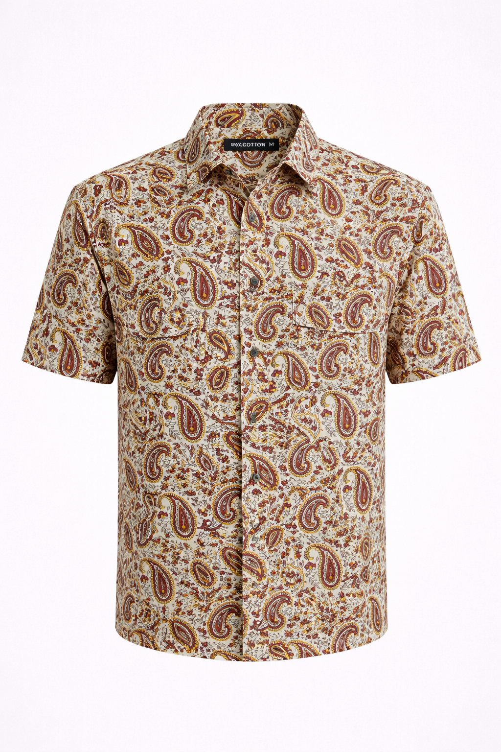 Ivory Paisley Shirt