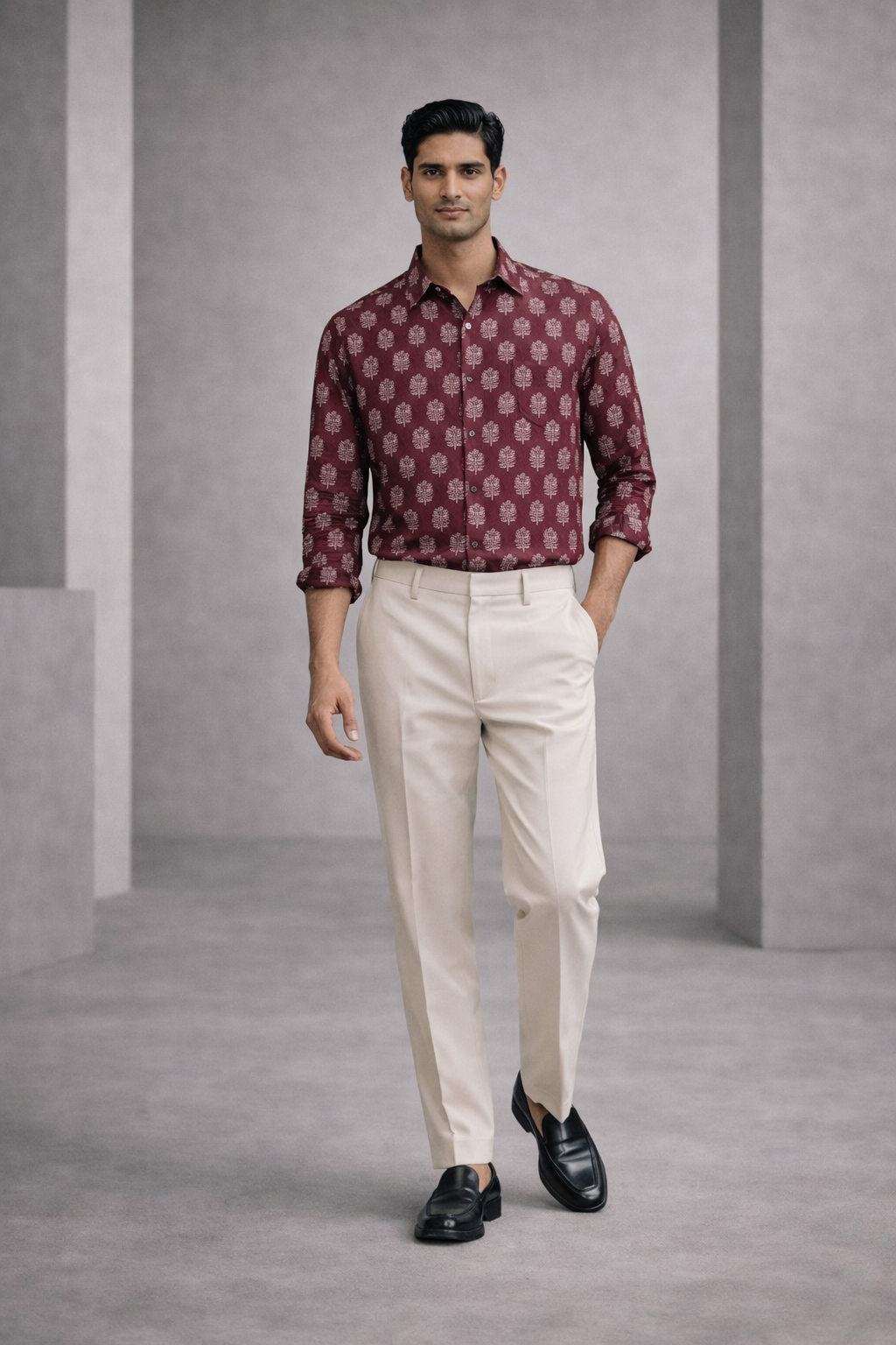 Crimson Buti Shirt