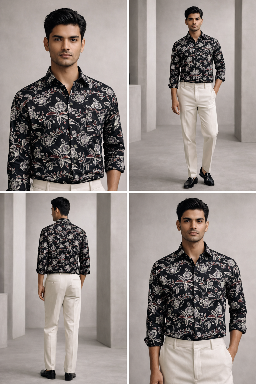 Midnight Courtyard Shirt