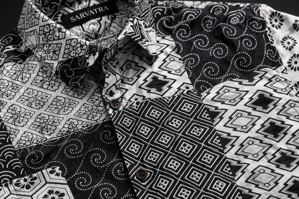 Ink Patchwork Shirt