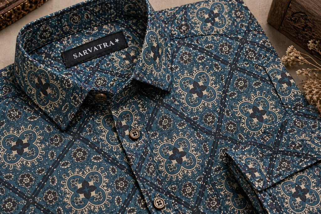 Grey Mandala Shirt