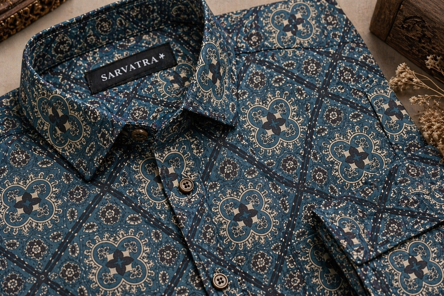 Grey Mandala Shirt