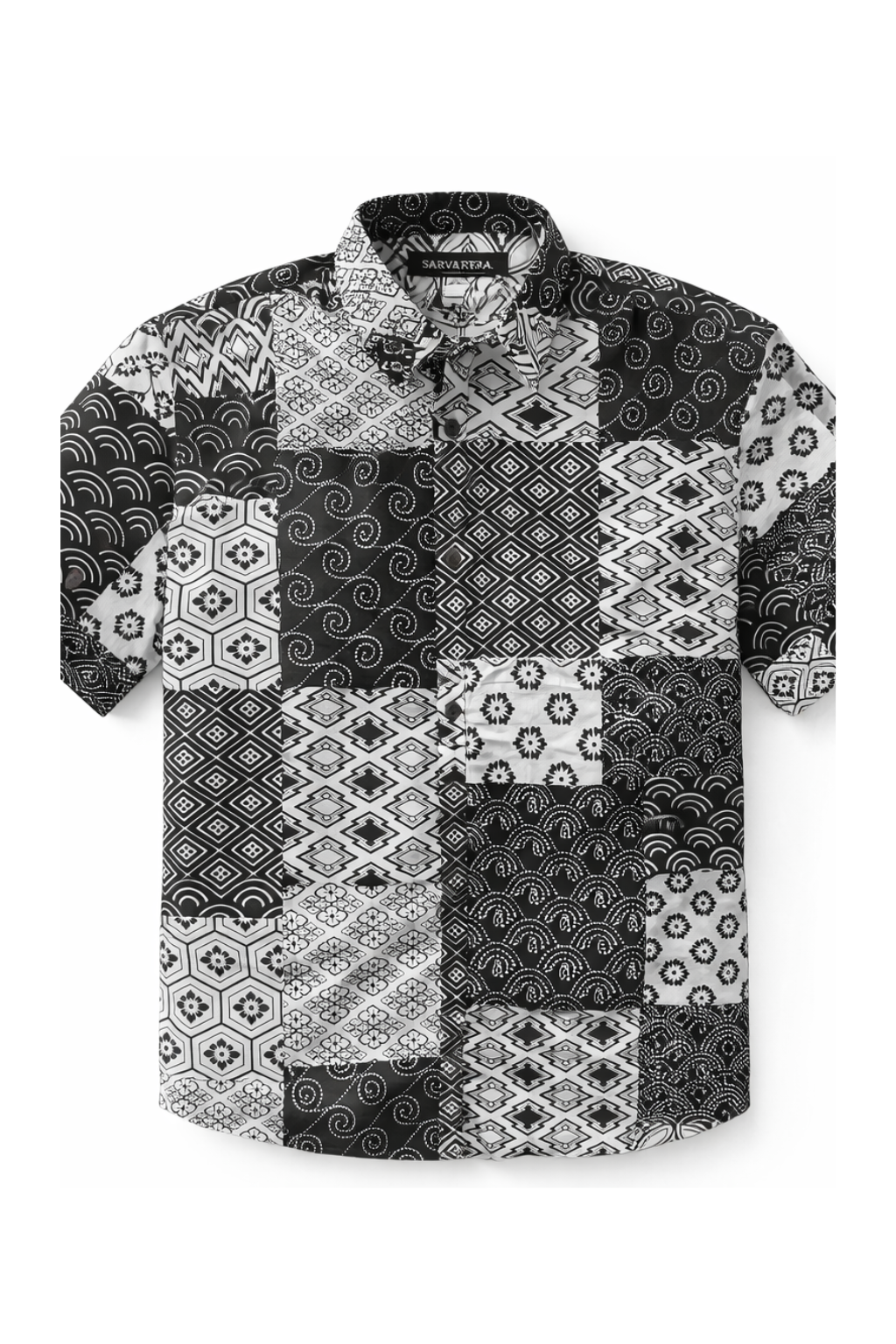 Ink Patchwork Shirt